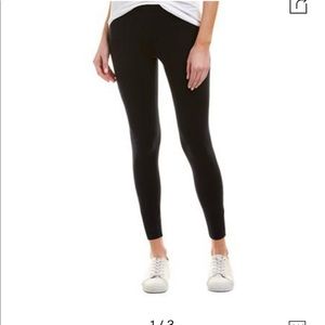 Vince suede black ankle legging